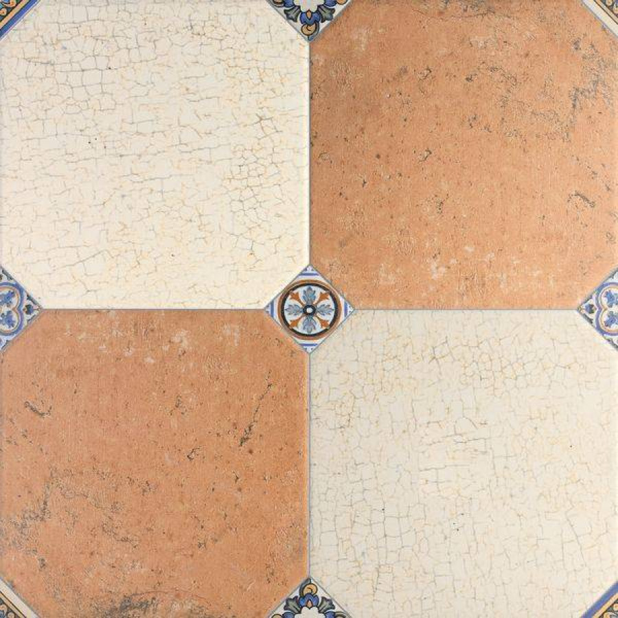 Декор 58x58 10мм Manises Decor Mix матовая многоцветный El Molino