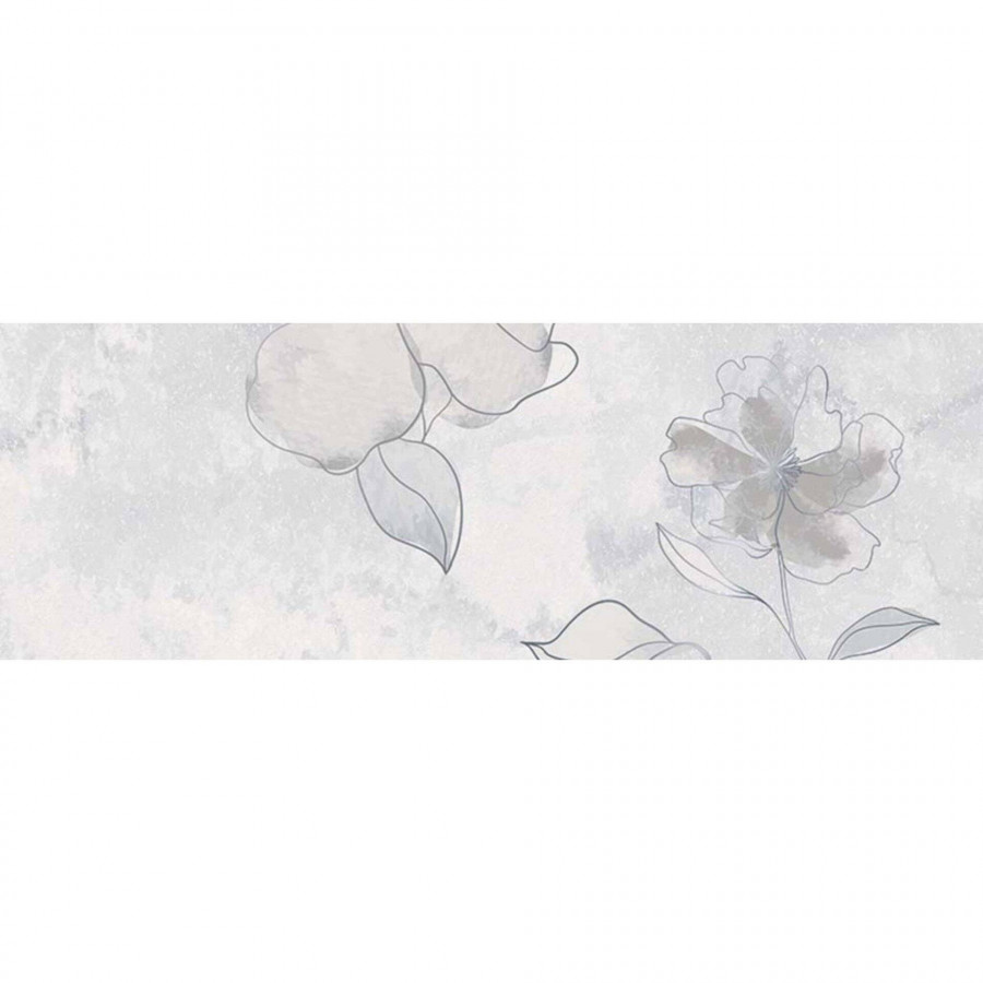 Керамическая плитка 90x30 10мм Gabana Decor Perla матовая серый El Molino