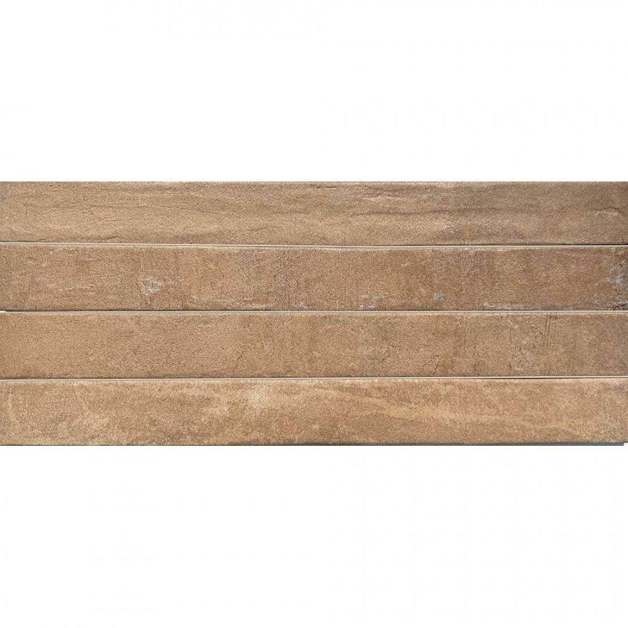 Керамогранит 45x5 9.5мм Domus 04E4550 Clay Red Matt/Glossy глянцевая коричневый Elios