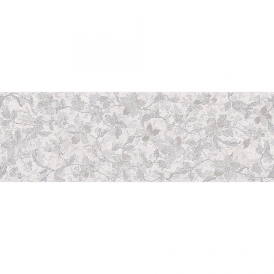 Керамическая плитка 90x30 9мм Microcemento Floral Blanco матовая белый Emigres