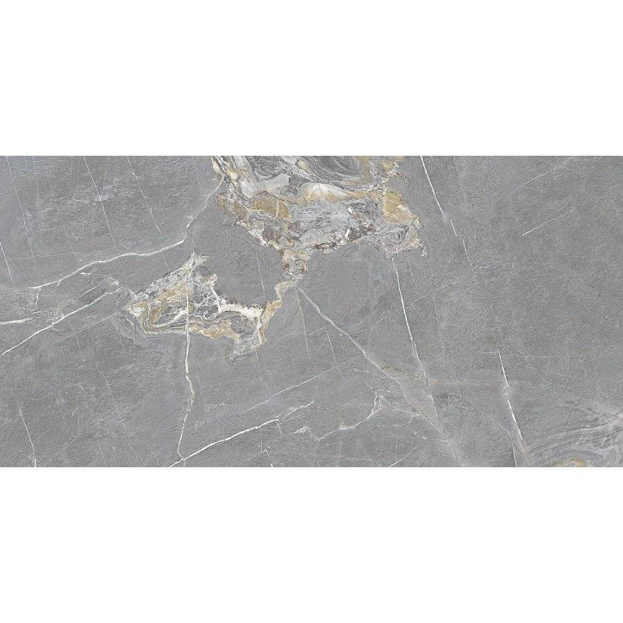 Керамогранит 119x59 10мм Sicilia Griso Pul RP глянцевая серый Emigres