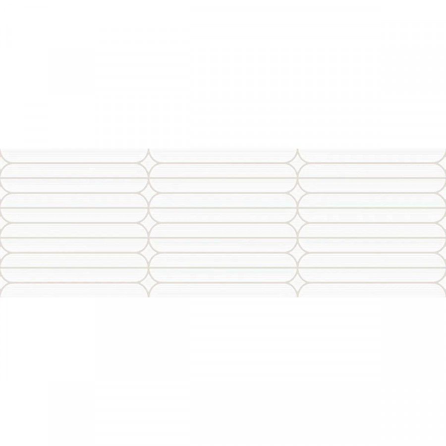 Керамическая плитка 74x24 10мм Belle Blanco матовая белый Emigres