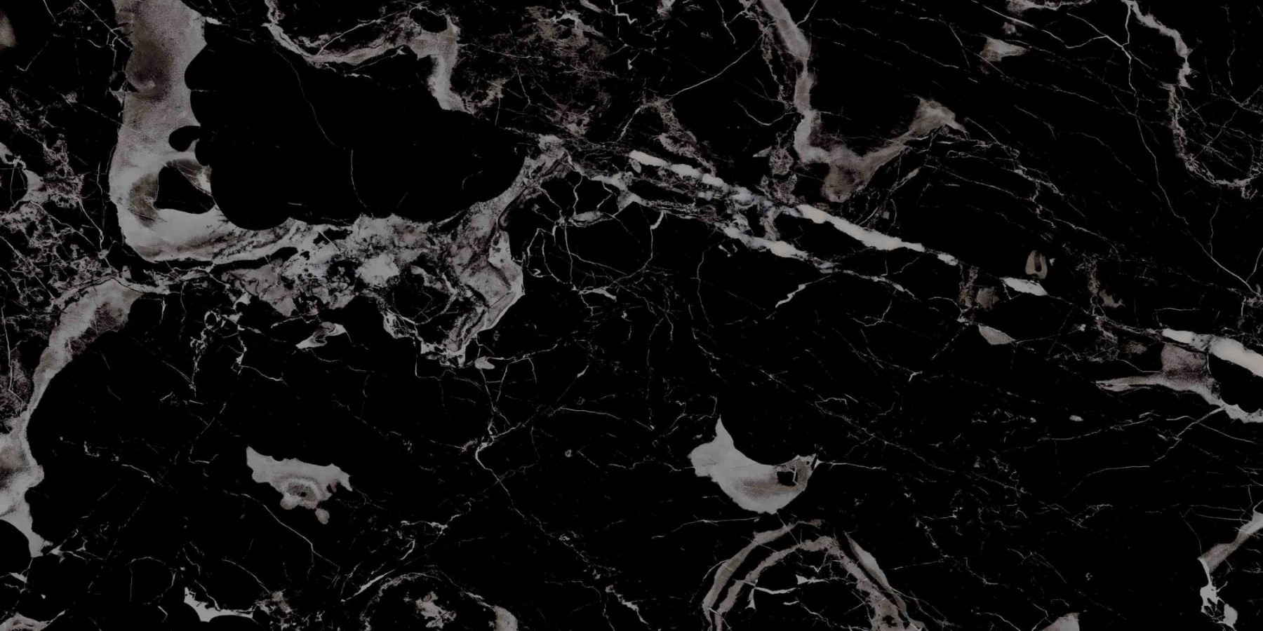Керамогранит 120x60 9мм Marble ENMAR7005HG60120 Portoro Black High Glossy глянцевая черный Ennface