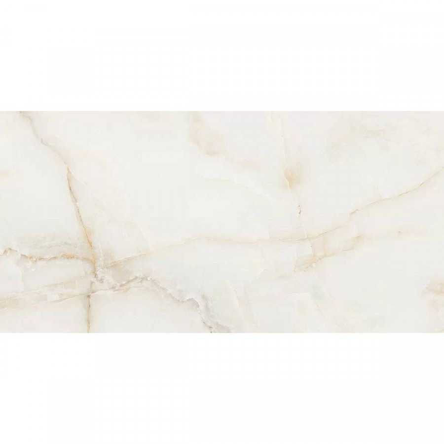 Керамогранит 120x60 9мм Onix ENONX1010GL60120 Onice Avorio Glossy полированная бежевый Ennface