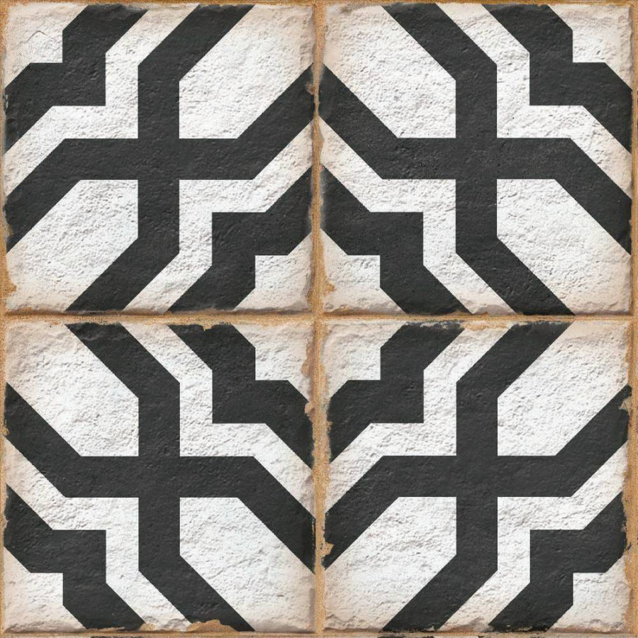 Керамогранит 20x20 8мм Pattern ENPTR6004MT2020 Morocco Beige матовая многоцветный Ennface