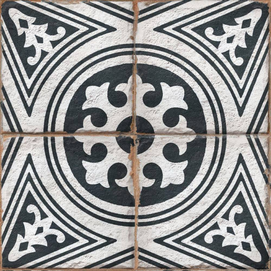 Керамогранит 20x20 8мм Pattern ENPTR6005MT2020 Morocco Aqua матовая многоцветный Ennface