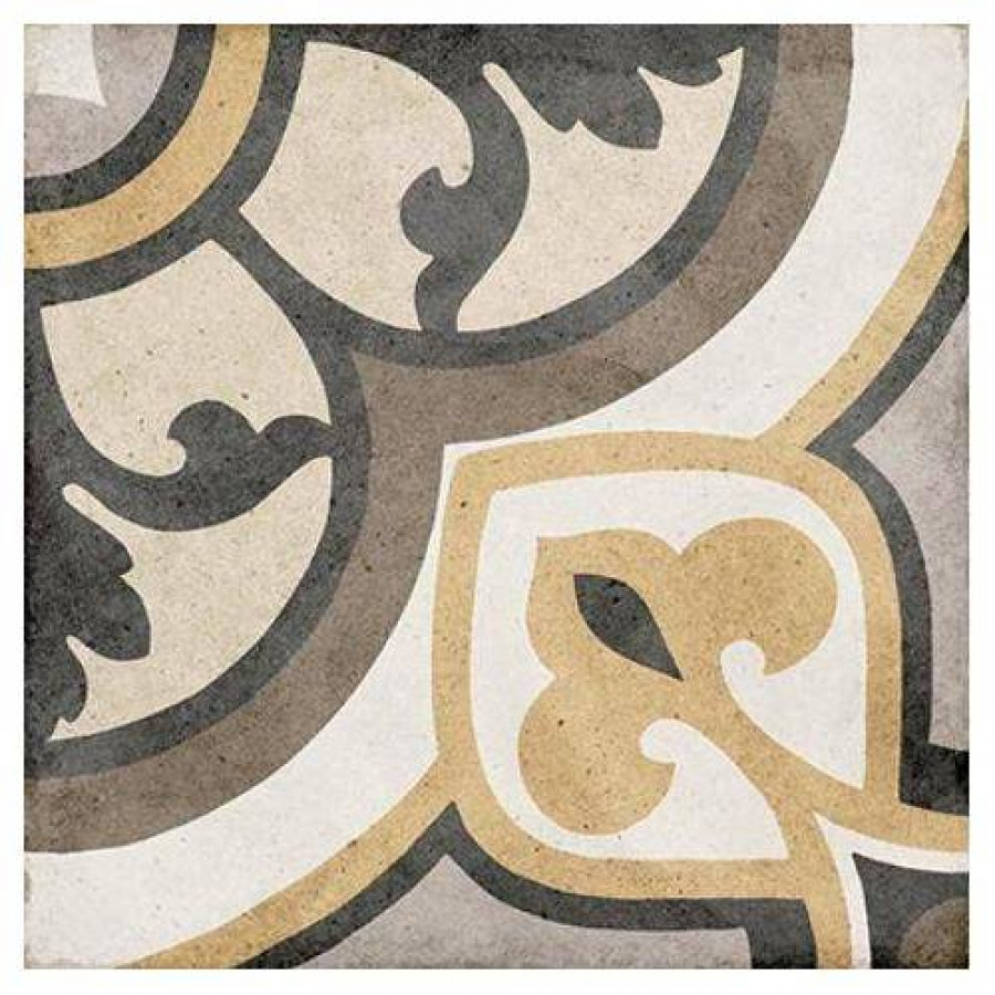 Керамогранит 20x20 8мм Art Nouveau 24402 Majestic Colour матовая белый Equipe