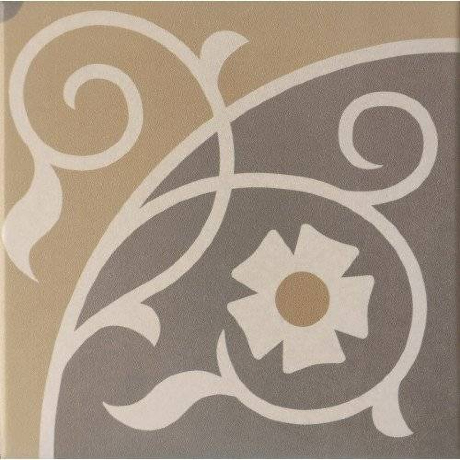 Декор 20x20 8.8мм Caprice 20935 Loire матовая бежевый Equipe