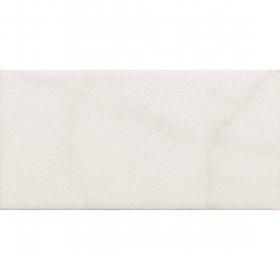 Керамическая плитка 15x8 9мм Carrara 23080 Matt матовая белый Equipe