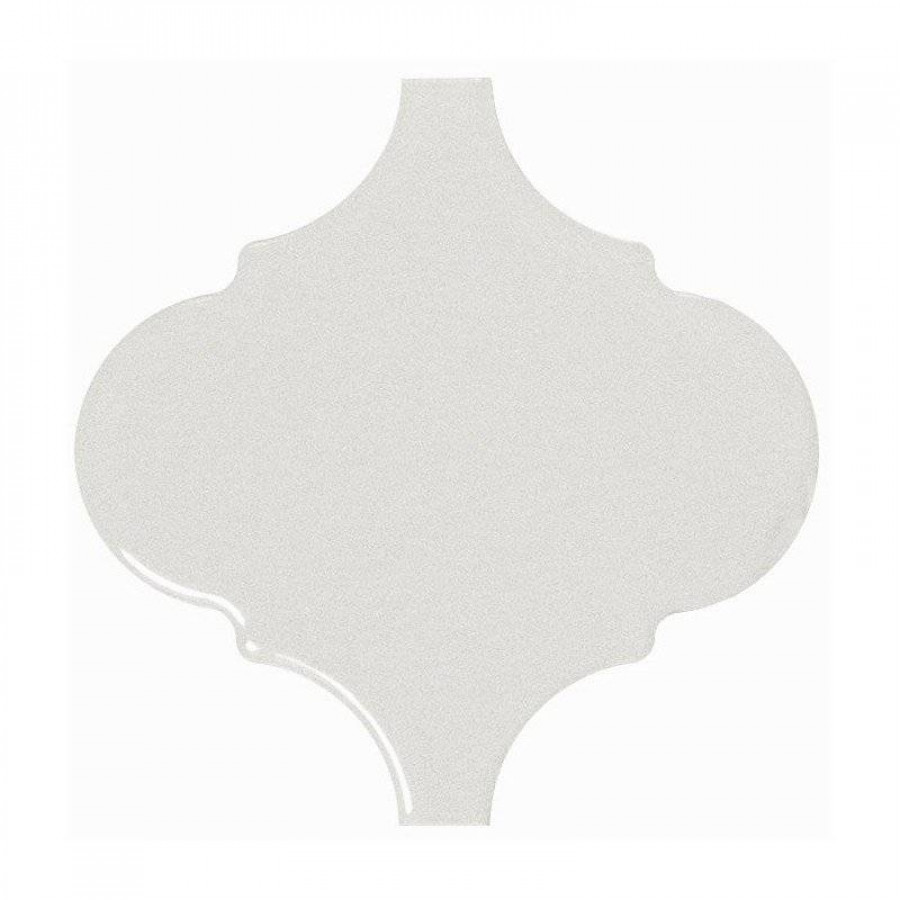 Керамическая плитка 12x12 9мм Scale 21932 Alhambra White глянцевая белый Equipe