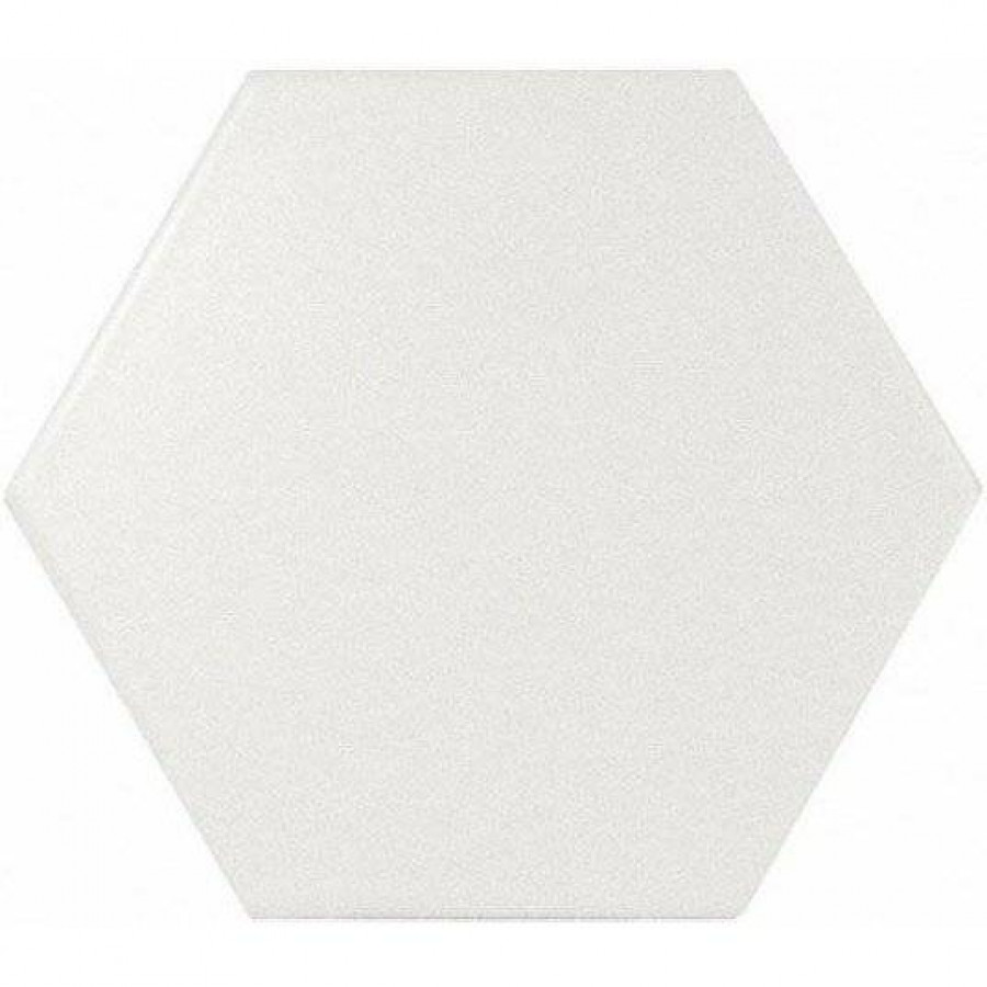 Керамическая плитка 12x11 9мм Scale 21767 Hexagon White Matt матовая белый Equipe