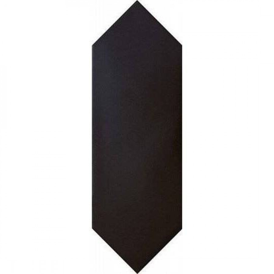 Керамогранит 30x10 10мм Kite 22987 Black матовая черный Equipe