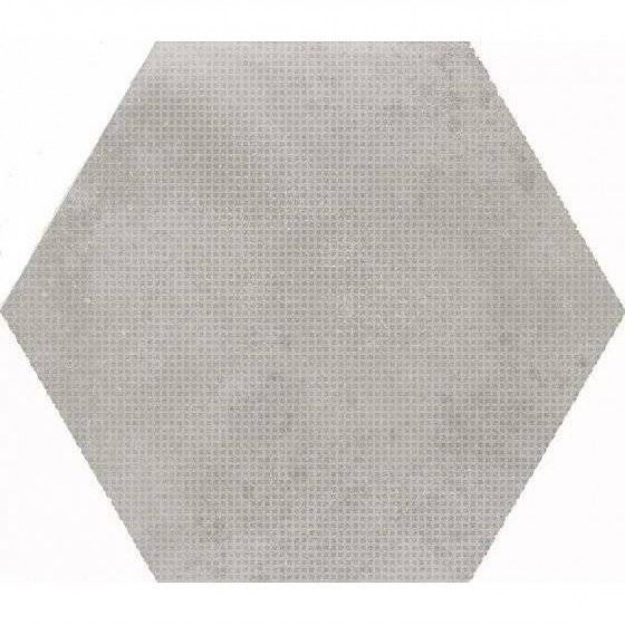 Керамогранит 29x25 8мм Urban 23603 Hexagon Melange Silver матовая серый Equipe