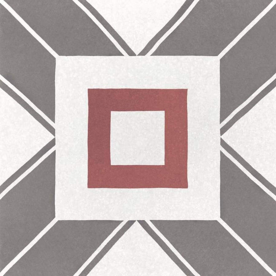 Декор 20x20 8.8мм Caprice Deco 22115 Decal Colours матовая серый Equipe