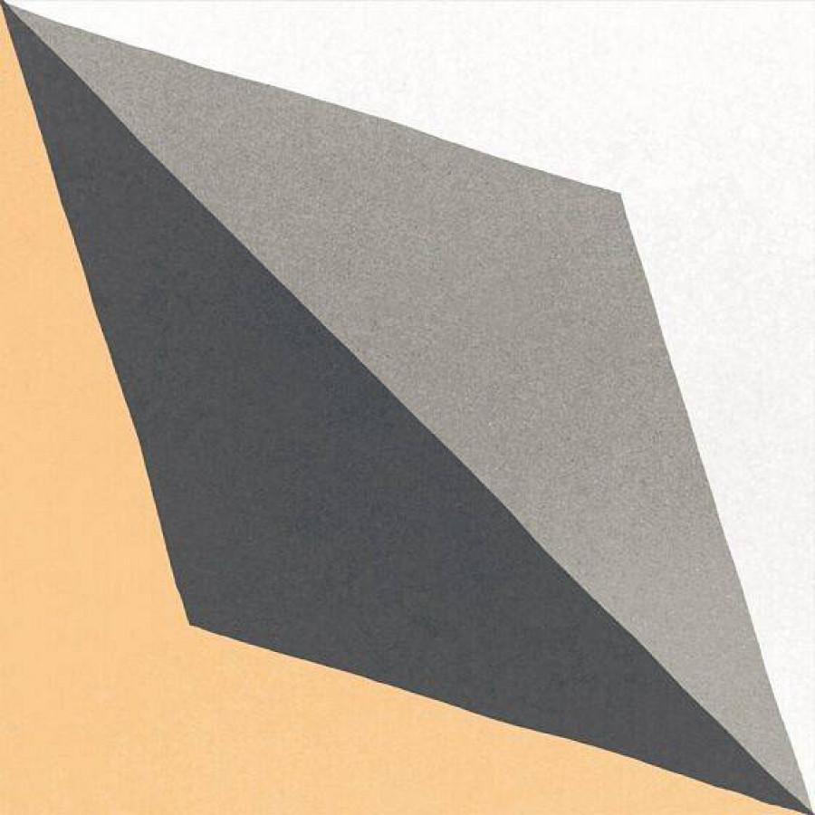 Декор 20x20 8.8мм Caprice Deco 22120 Wave Colours матовая белый Equipe