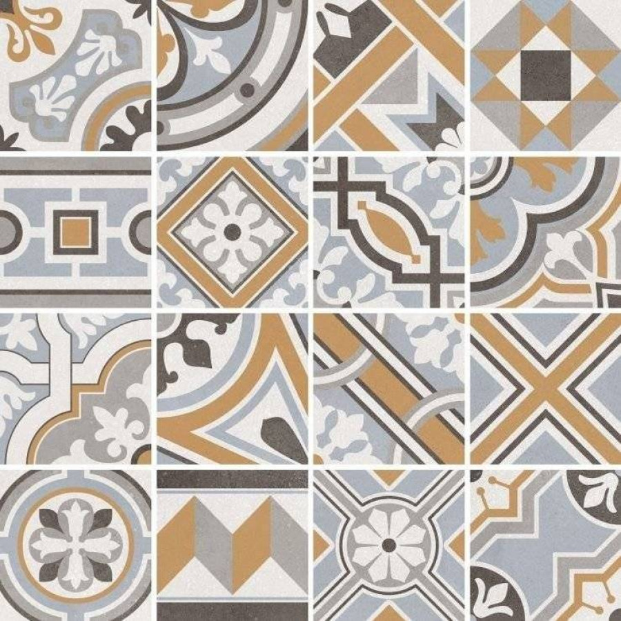 Керамогранит 20x20 8мм Micro 23544 Revival матовая серый Equipe