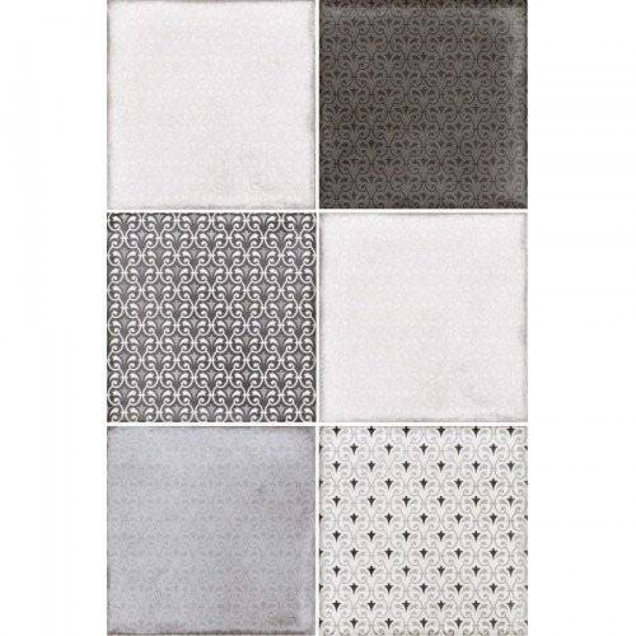 Декор 15x15 9мм Splendours 24057 Royal Grey глянцевая серый Equipe