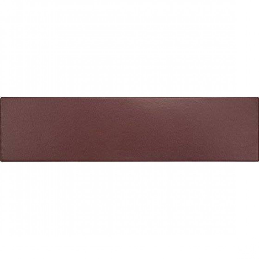 Керамогранит 37x9 8мм Stromboli 25895 Oxblood матовая красный Equipe