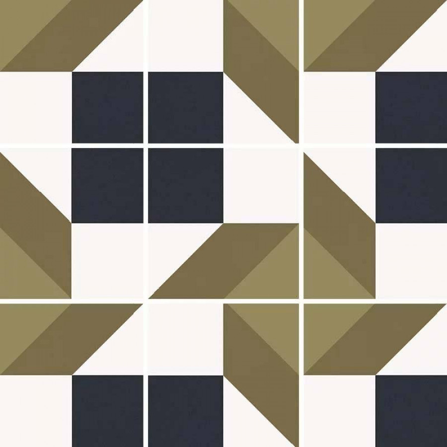 Керамогранит 20x20 9мм Bauhome 27695 Karo Warm матовая белый Equipe