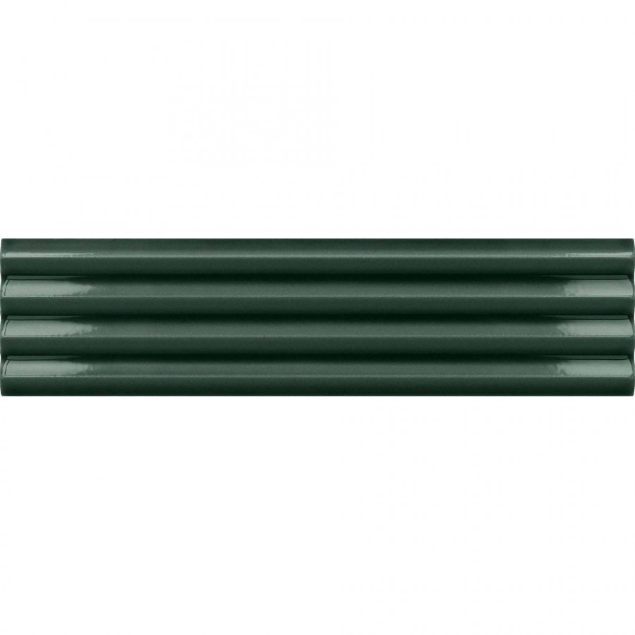 Керамическая плитка 20x5 9мм Costa Nova 28470 Praia Laurel Green глянцевая зеленый Equipe