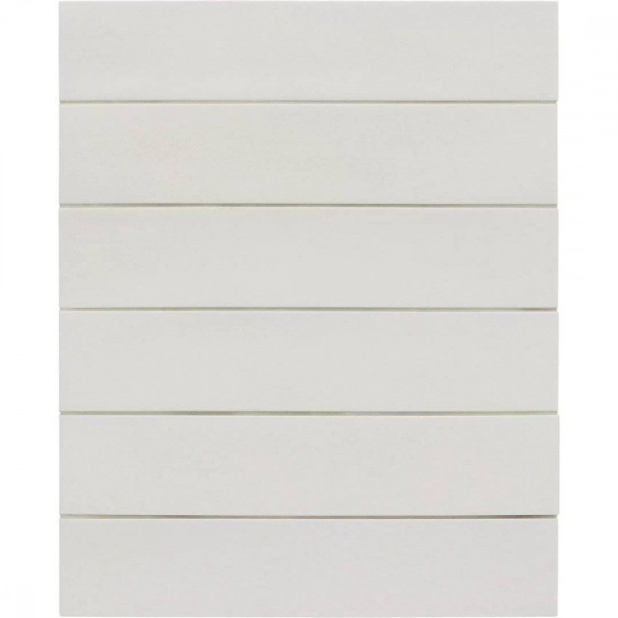 Керамогранит 30x6 8мм Wadi 30052 Snow матовая белый Equipe