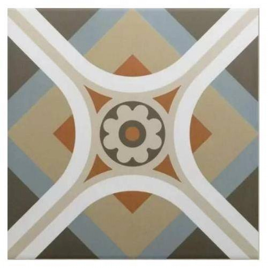 Керамогранит 20x20 9мм Rivoli 30727 Cinque матовая серый Equipe