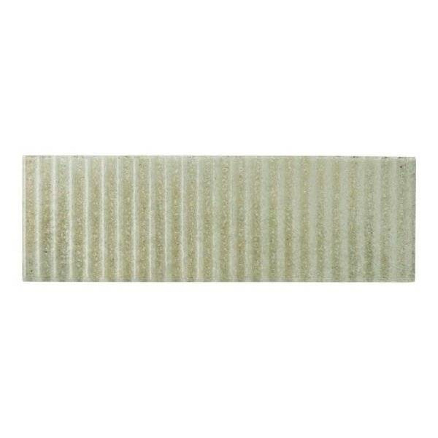 Керамогранит 19x6 9мм Raku 30693 Line Sage матовая зеленый Equipe