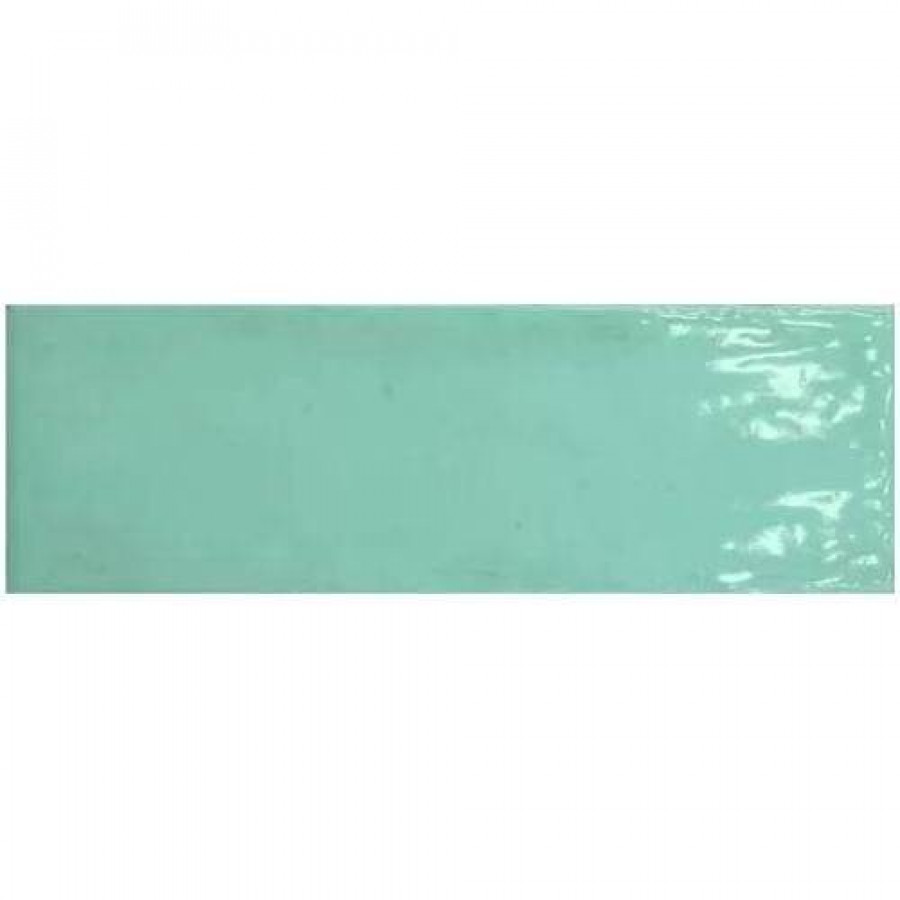 Керамогранит 15x5 9мм Fango 30682 Aquamarine Gloss глянцевая бирюзовый Equipe