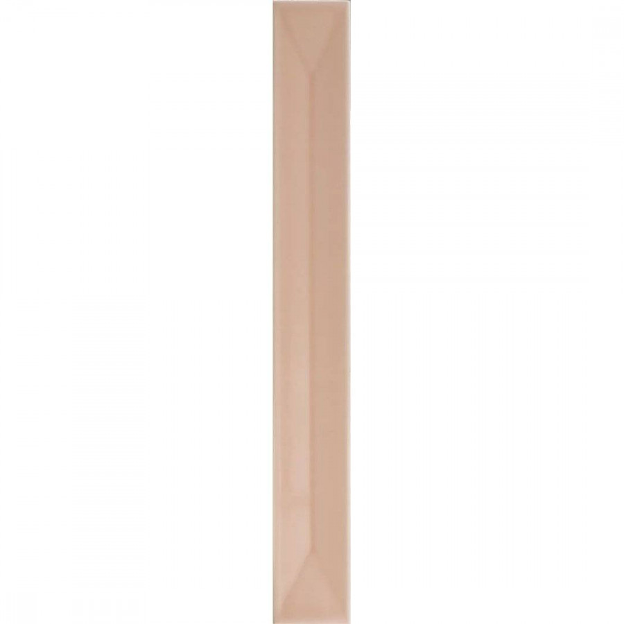 Керамическая плитка 40x5 8мм Vitral 31151 Axis Pink глянцевая розовый Equipe