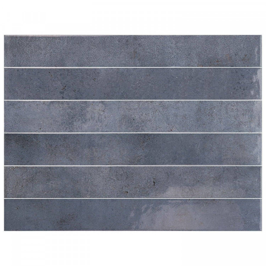 Керамогранит 40x5 8.3мм Verticale 31925 Deep Royal глянцевая голубой Equipe