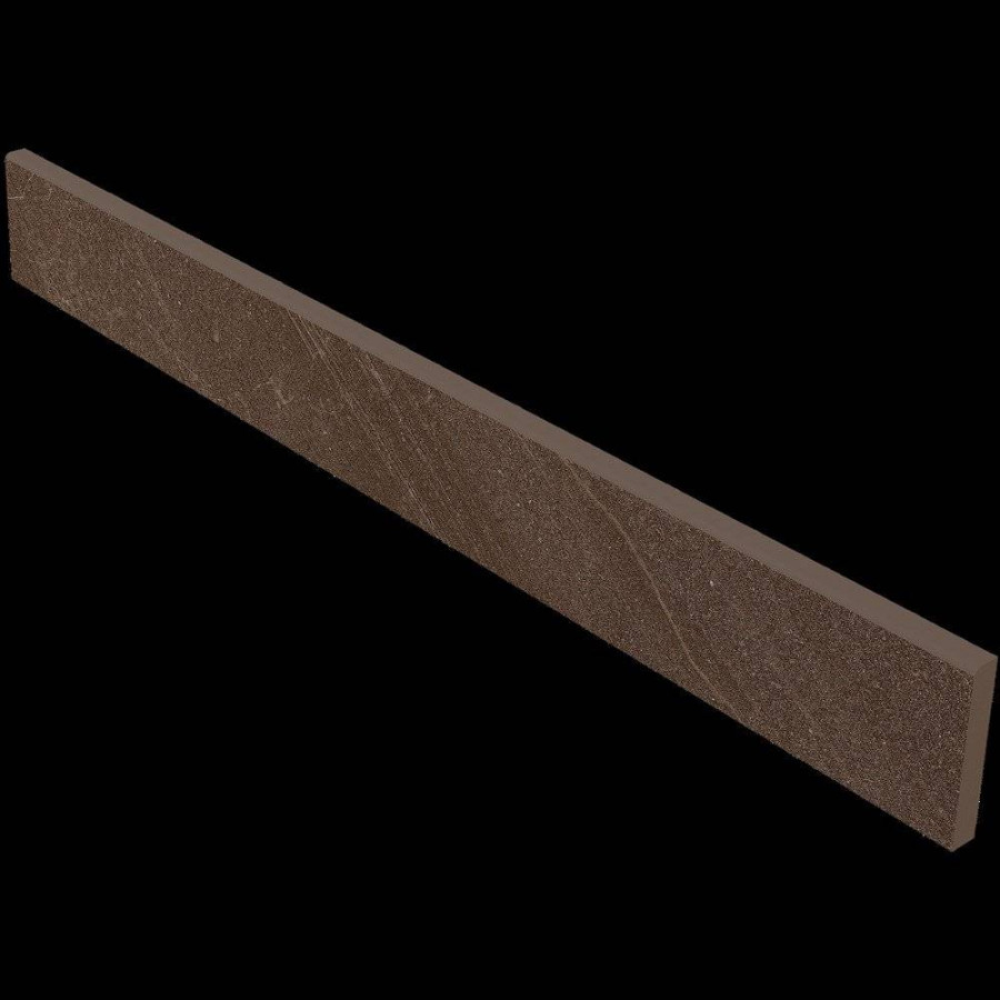Плинтус 60x7 10мм Gabbro 39869 Skirting/GB04_NS/7x60 Brown матовая коричневый Estima