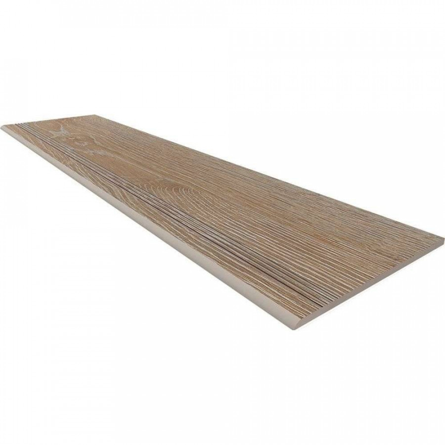 Ступень 120x30 10мм Kraft Wood 70614 Steptrade/KW01_NR/30x120x10 Rusty Beige структурированный с насечками матовая бежевый Estima