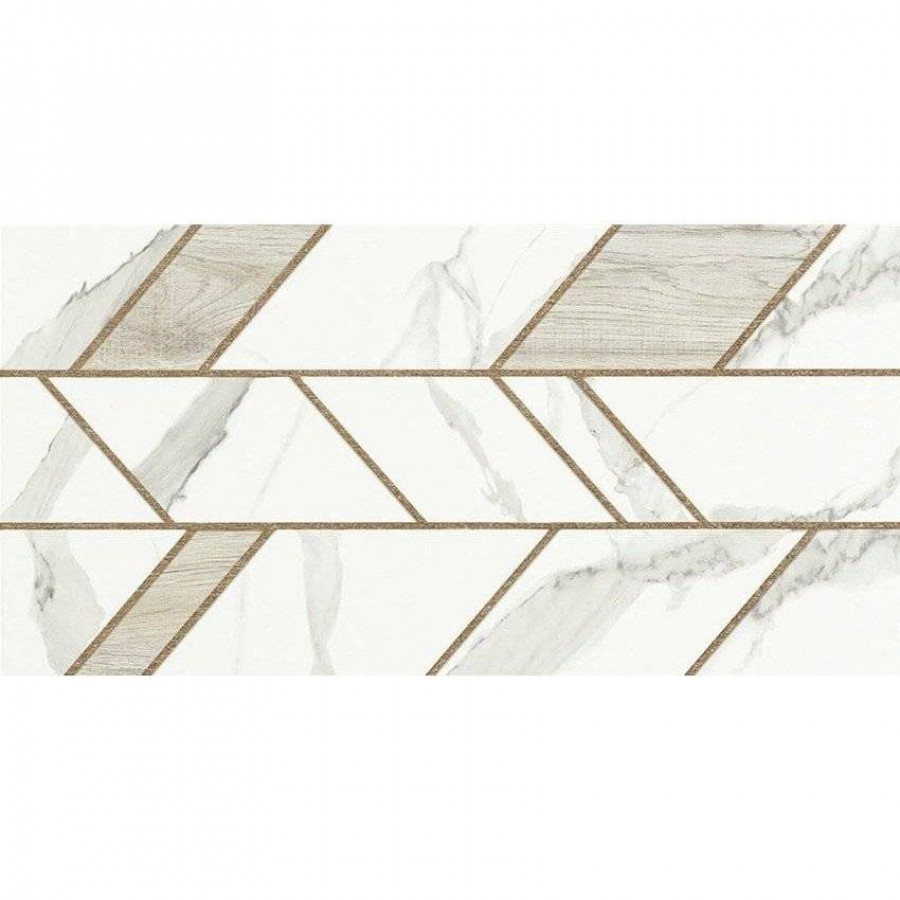 Керамическая плитка 50x25 7.5мм Vertus WT9BOX15 Box Calacatta матовая белый AltaCera