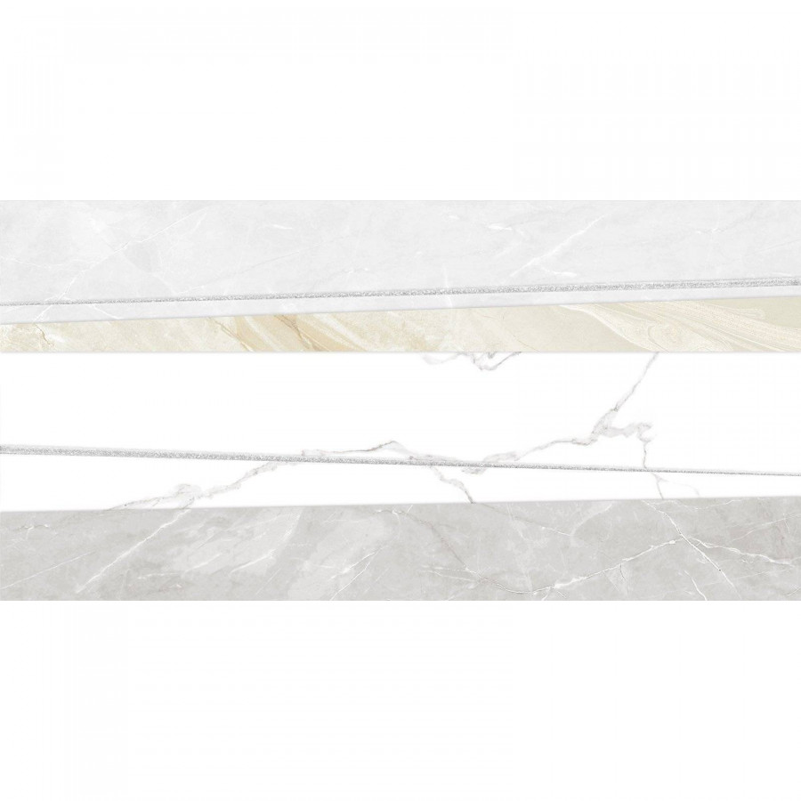 Декор 50x25 9мм Bayron DW9BAO55 глянцевая серый AltaCera