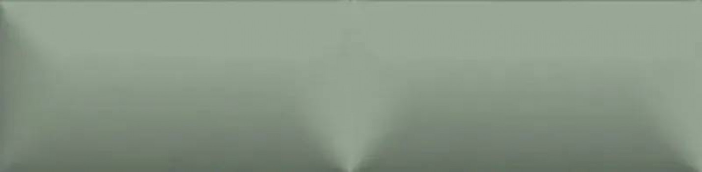 Керамическая плитка 20x5 10.5мм Glenbrook October Mist Padded матовая зеленый Estudio Ceramico