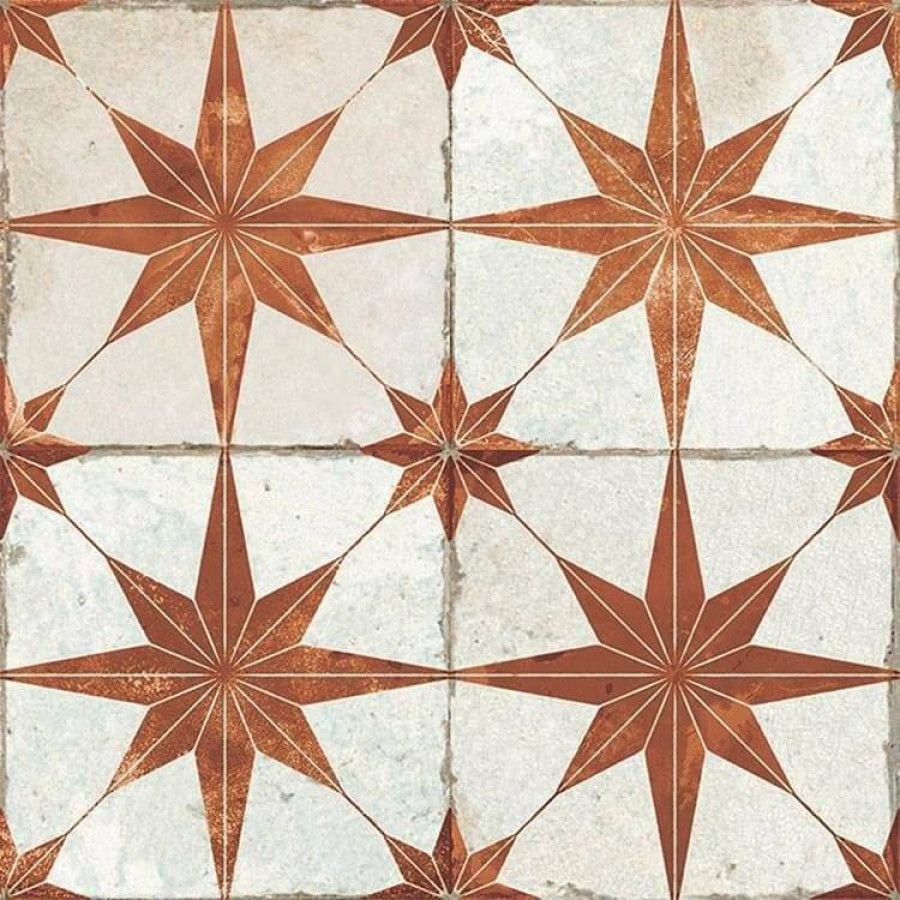 Керамогранит 45x45 8мм Scintilla Paprika Orange Pre-Cut матовая оранжевый Etili Seramik