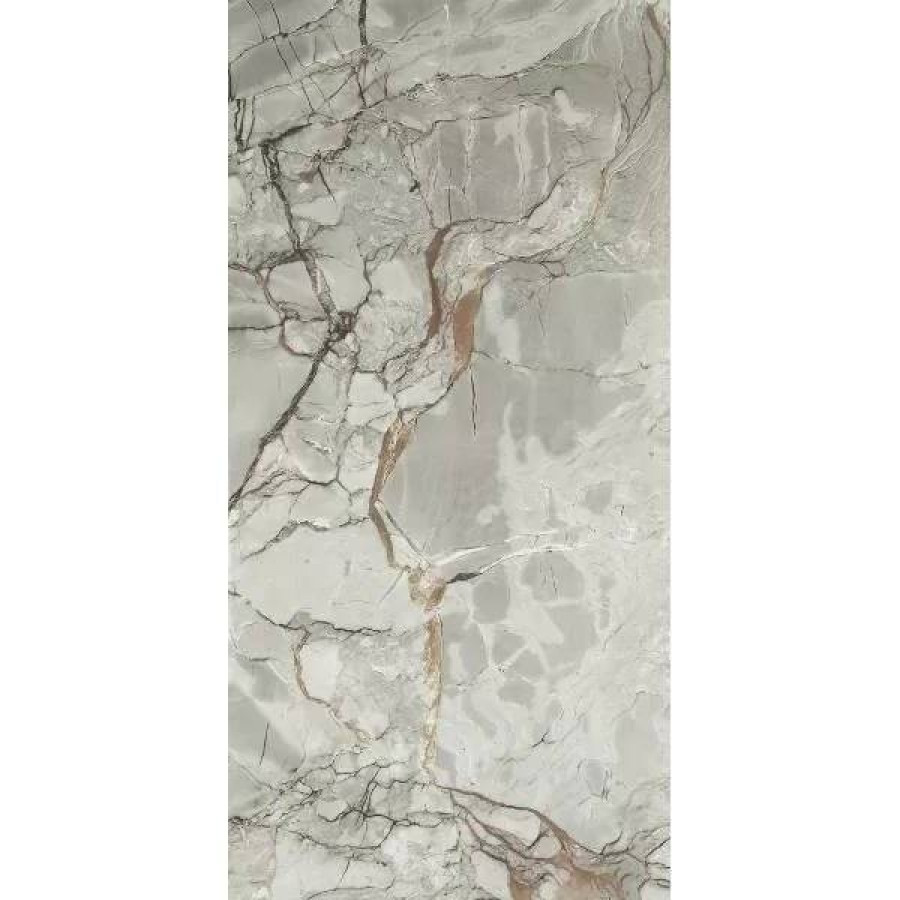 Керамогранит 120x60 10мм Gediz ETI80535 Green Polished Rec. полированная серый Etili Seramik