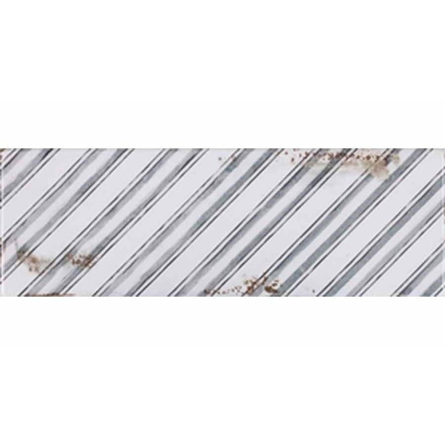 Декор 30x10 7мм Patinee Glace Decor глянцевая серый Fabresa