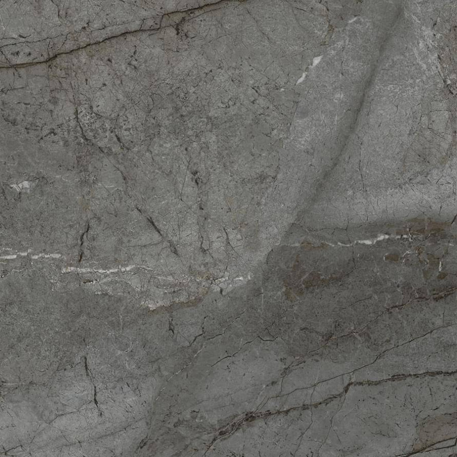 Керамогранит 75x75 11мм Essence Smoke Nplus полированная серый Fanal