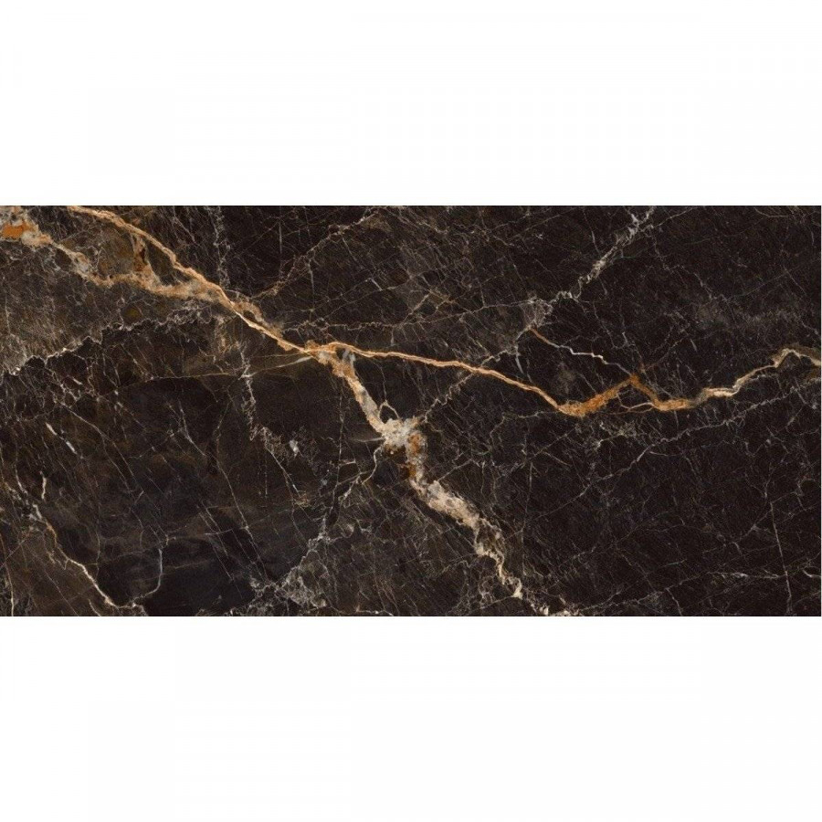 Керамогранит 120x60 11мм Pulido NPlus Windsor Black полированная черный Fanal