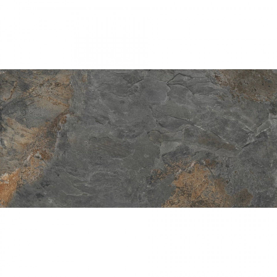 Керамогранит 120x60 9.2мм Nebula Cobalt 3D Soft лаппатированная серый Fanal