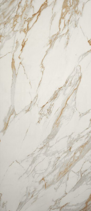 Плитка Плитка 278x120 Roma Gold Calacatta Oro Brillante Fpzo глянцевая белый мрамор Fap Ceramiche Fap Ceramiche