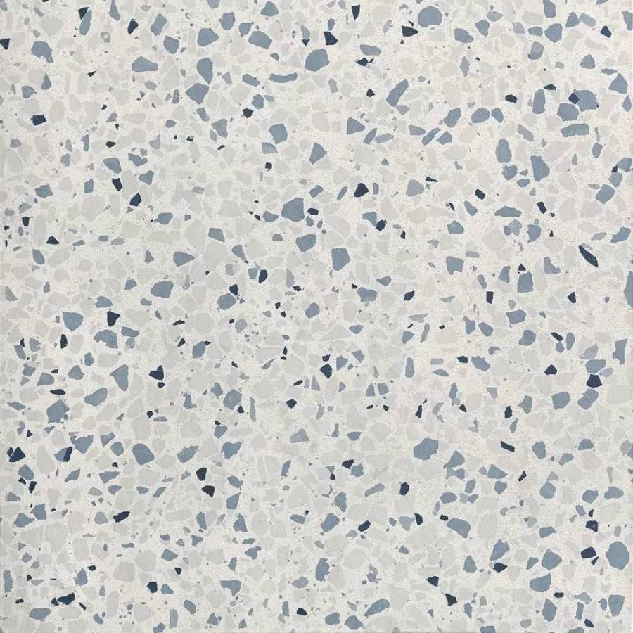 Керамогранит 60x60 9мм Glim fRT8 Gemme Azzurro Matt матовая синий FAP Ceramiche