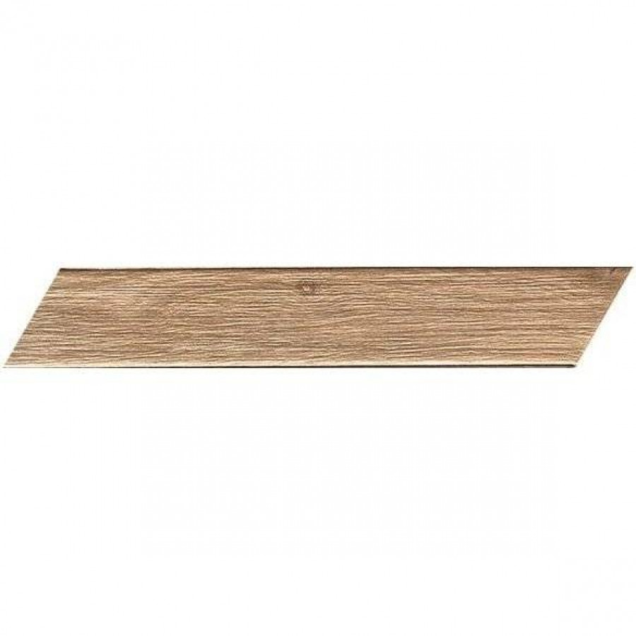 Керамогранит 45x8 9мм Plein Air fTJ3 Nut Chevron Matt матовая коричневый FAP Ceramiche