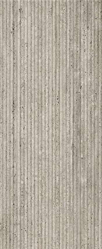 Керамическая плитка 120x50 9мм Materia Classica fTP2 Groove Tortora Matt матовая коричневый FAP Ceramiche