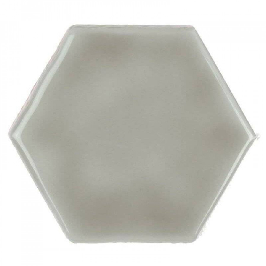 Керамогранит 32x28 9.1мм Art Deco Glossy On Mesh Chameleon глянцевая серый Amadis