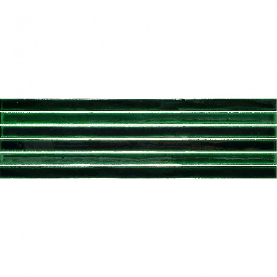 Мозаика 45x13 9мм Long Stick 8436552229224 Jungle Crackle (2x45) глянцевая зеленый Amadis