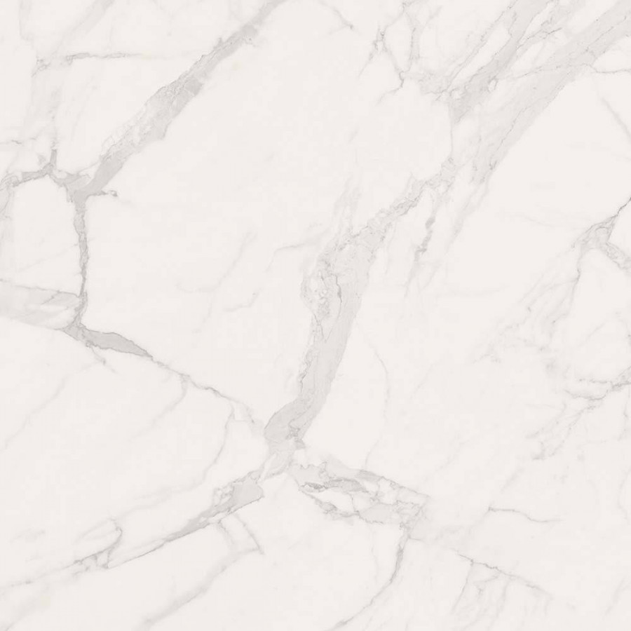 Керамогранит 60x60 10мм Marmorea MM602LR Bianco Statuario Lev полированная белый Fioranese