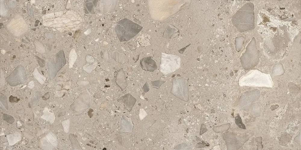 Керамогранит 121x60 9мм I Ciottoli LMS623L Sassi Grigio Levigato-Matt матовая серый Fioranese