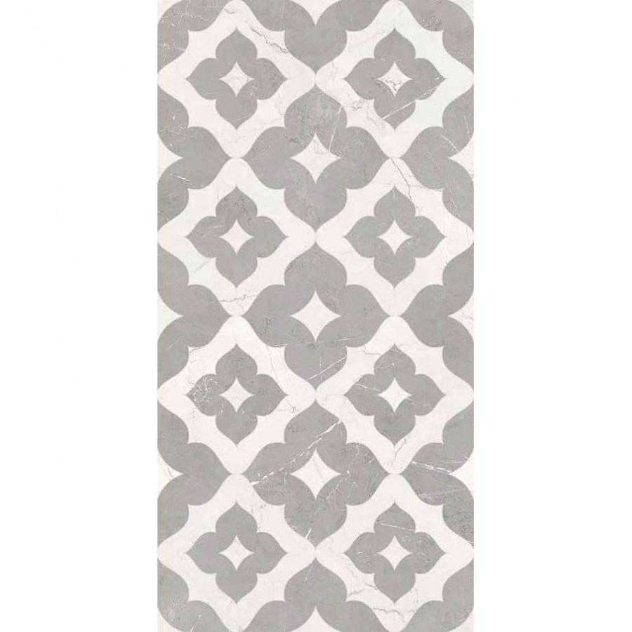 Керамогранит 120x60 8.5мм Supreme Memories PF60016375 Oriental Cold Lux 3D Ret глянцевая серый Flaviker